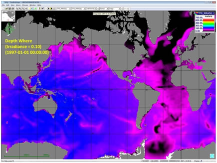 Zooplankton obscured